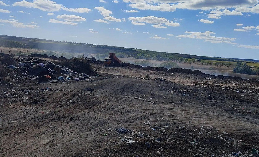 В МЧС сообщили о ликвидации возгорания на городской свалке 